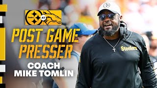 Coach Mike Tomlin Postgame Press Conference Week 2 at Broncos  Pittsburgh Steelers [upl. by Enrobyalc]