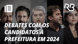 Veja como serão os primeiros debates eleitorais da Band em 2024 [upl. by Spring518]