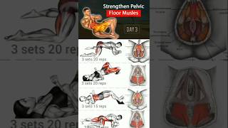 Strengthen Pelvic Floor Muscles Exercises 💪 shoulder fitnessmotivation shorts trending [upl. by Nyladnarb]