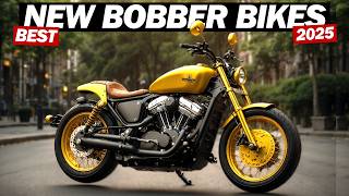 9 New Bobber Motorcycles For 2025 [upl. by Eciryt]