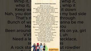 BLACKPINK Shut Down Easy Lyrics kpop lyrics blackpink shutdown easylyrics lirikkpop song [upl. by Fidelis]