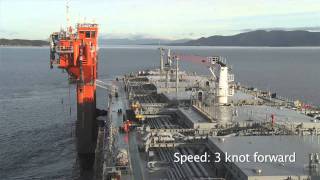 Customer Sea Trial  HiLoad DP  Crash Stop Test [upl. by Nosrettap]