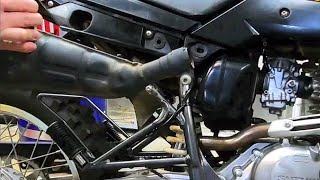 How to Remove Stock Dr200 Exhaust [upl. by Amos]