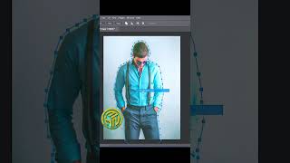 Neon glow effect in 15 seconds in photoshop viralvideo foryou photo [upl. by Itsirc19]