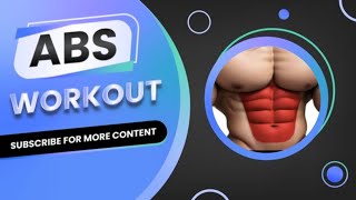 Abs workout At Home [upl. by Evatsug]