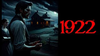 1922 By Stephen King  Audiobook Full Length  Scary Paranormal [upl. by Jansson155]