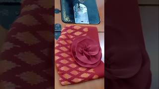 Red rose for Christmas tailor sewing pinkydiy [upl. by Allemat779]