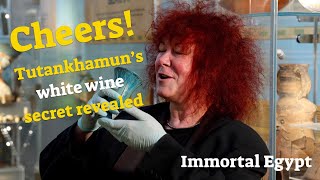 Immortal Egypts Prof Joann Fletcher uncorks Tutankhamuns white wine secret [upl. by Innoc836]