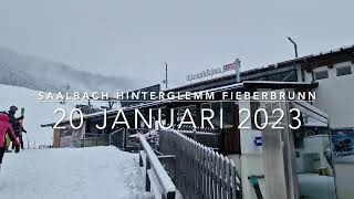 Skicircus Saalbach Hinterglemm Fieberbrunn 20 januari 2023 [upl. by Nyleuqaj941]