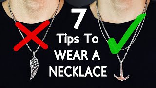 7 Rules For Wearing Necklaces  How to ROCK a Necklace [upl. by Rotceh]