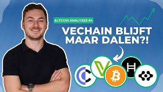 📊 Vechain blijft maar dalen Naar 13ct of 34 ct FET CPOOL HBAR VET BTC  Altcoin analyses 4 [upl. by Yddur]