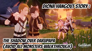 Avoid the monsters and head deeper into Dadaupa Gorge  Genshin Impact Diona Hangout [upl. by Annawit]