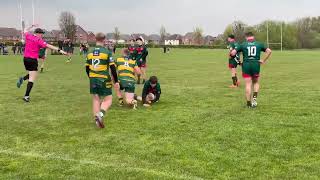 Halton Farnworth 1410 Woolston Rovers U15 Highlights Like and Subscribe 👍 rugbyleague rugby [upl. by Akirrehs]