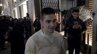 Hero Fiennes Tiffin  After Movieparis Fashion week 2 mars 2024 hôtel mandarin [upl. by Aika]