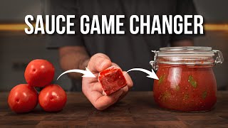 How To Make The PERFECT Tomato Sauce Every Time [upl. by Shalne]