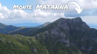 Il Monte MATANNA da SRocchino  Con il Drone DJI Mini2 [upl. by Nossah]