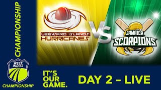 🔴 LIVE Leeward Islands v Jamaica  Day 2  West Indies Championship 2024  Thursday 21st March [upl. by Hoagland447]