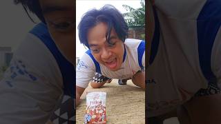 Found a delicious milk candy snack but ran away shorts shortvideo viralvideo [upl. by Lemmy]