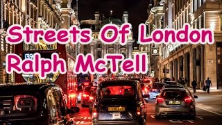 Streets Of London Ralph McTell  lyrics [upl. by Lull]