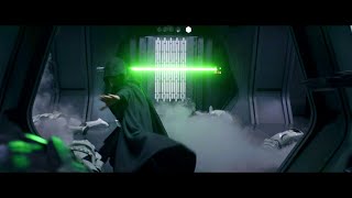 The Mandalorian Lukes entrance but with the Force theme [upl. by Akehsat]