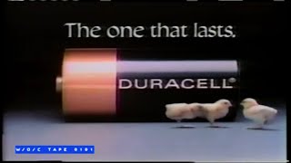 Duracell Batteries Commercial Compilation  1990 [upl. by Lynde]