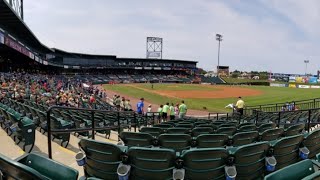 A Tour Of Clipper Magazine Stadium Home of the Lancaster Barnstormers Highlights 72221 [upl. by Adlihtam]