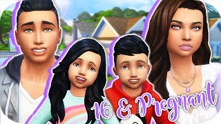 16 amp PREGNANT👶🏻🍼  THE SIMS 4  Part 37  Graduation🎓 [upl. by Euqram]