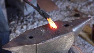 Forging an Integral Bolster Knife [upl. by Alma]