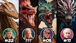 All 31 Dragons amp Their Riders in HOUSE OF THE DRAGON Explained  Game of Thrones Entire Lore [upl. by Jeni]