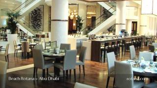 Restaurants  Beach Rotana Hotel in Abu Dhabi United Arab Emirates [upl. by Barb]