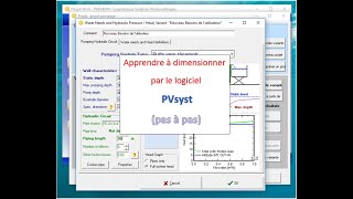 Dimensionnement dun système de pompage photovoltaïque par le logiciel PVsyst [upl. by Ojimmas557]