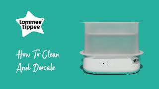 Tommee Tippee  Electric Steam Steriliser How To Descale [upl. by Hassett]