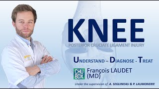 Lésion du ligament croisé postérieur LCP par le Dr Laudet [upl. by Kidder]