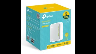 How to Configure TPLINK TLWR902AC v1 Dual Band Wireless AC750 Travel Router WiFi 750Mbps [upl. by Gnuy129]