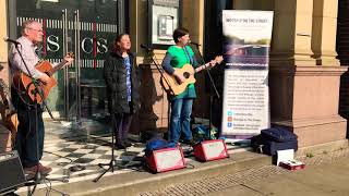 Worship On The Streets  “Send The Fire”  by Imelda Clements New Life Church Morpeth [upl. by Nylzor142]