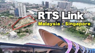 RTS Link Project Malaysia  Singapore  Development Progress [upl. by Anirtek]