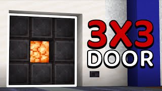 The BEST Piston Door In Minecraft [upl. by Ahsakat]