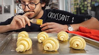 I Try To Make Croissants For The First Time [upl. by Walcoff]