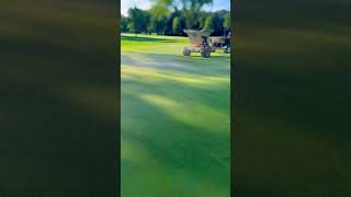 Frequent topdressing is necessary to achieve a smooth putting surface turfguyross diyhomelawn [upl. by Aneleiram985]