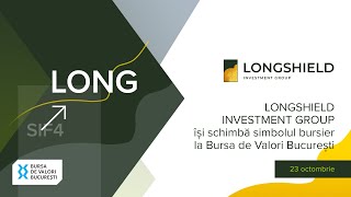 Longshield Investment Group isi schimba simbolul bursier la Bursa de Valori Bucuresti [upl. by Esylla267]