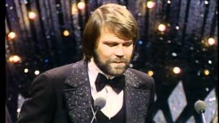 Glen Campbell Wins Favorite Country Single For quotRhinestone Cowboyquot  AMA 1976 [upl. by Annohsak]