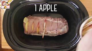 Slow Cooker Pork Loin Roast [upl. by Lorelie]