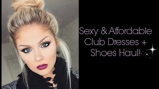 SEXY amp AFFORDABLE Club Dresses Haul  AMI Clubwear [upl. by Berners]