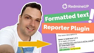 Printing formatted text with the Redmine Reporter plugin [upl. by Willin]