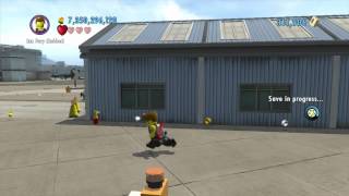 LEGO City Undercover Wii U  Lego City Airport Part 1 of 4 Gold Bricks Tokens Red Brick [upl. by Wilder]