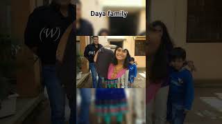 cid inspector Daya real life family viral shotrs youtubeshorts [upl. by Orsa]