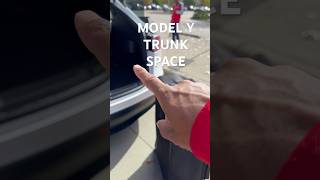 Tesla model y trunk space for traveling [upl. by Brooke515]