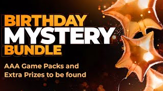 Fanatical Mystery Birthday Bundle Opening x3 60 Mystery Games Revealed [upl. by Illa]