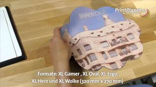 Mousepads mit eigenem Foto von PrintPlanetde [upl. by Kellene]