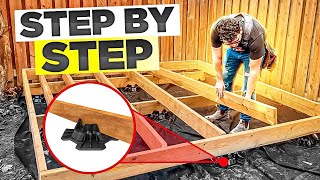 Easy DIY Deck Frame Walkthrough [upl. by Kinzer]